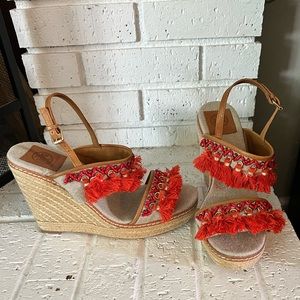 Tory Burch Niyah Espadrille Wedges